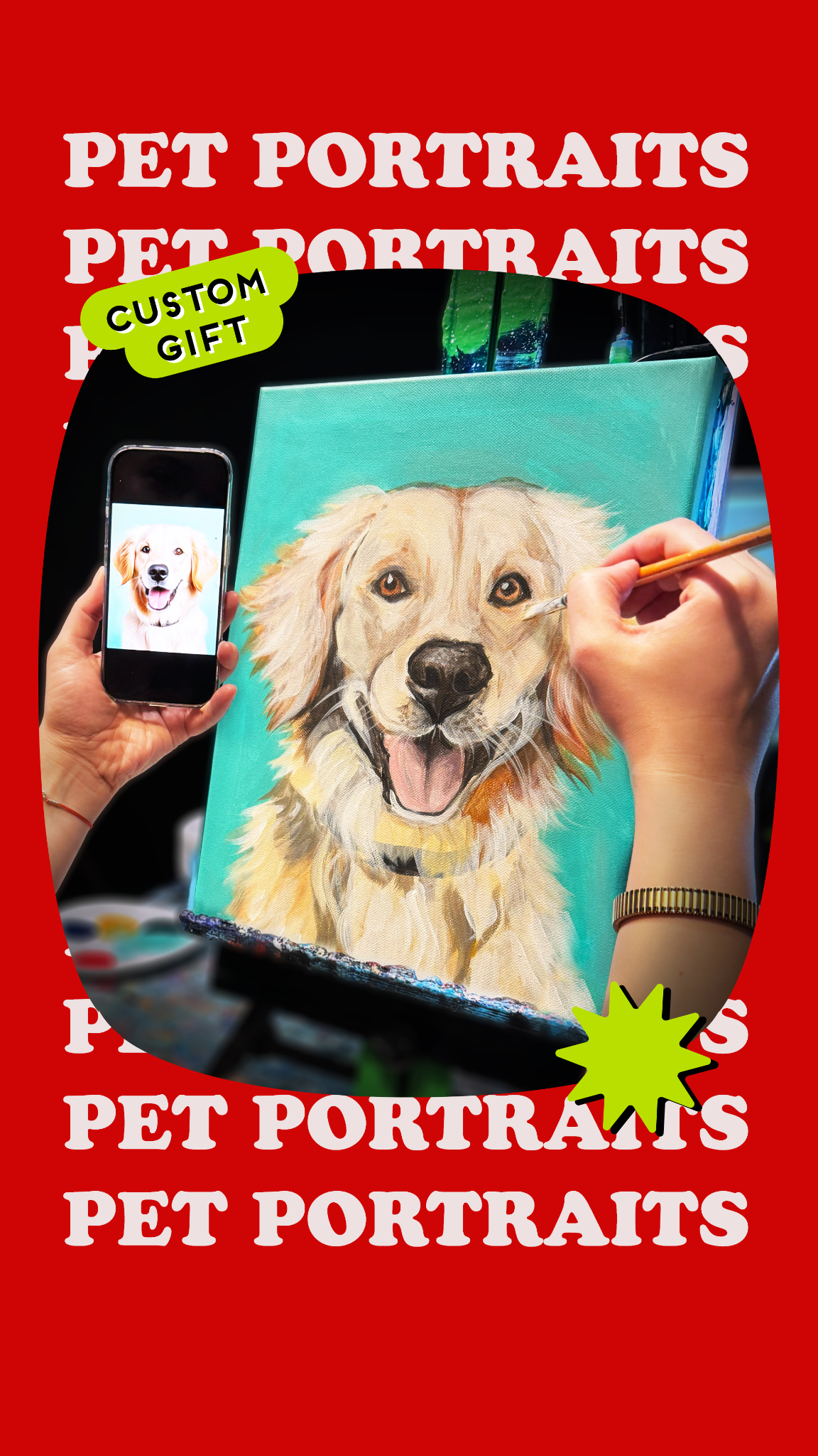 Muse Paintbar Event Venue ad creative