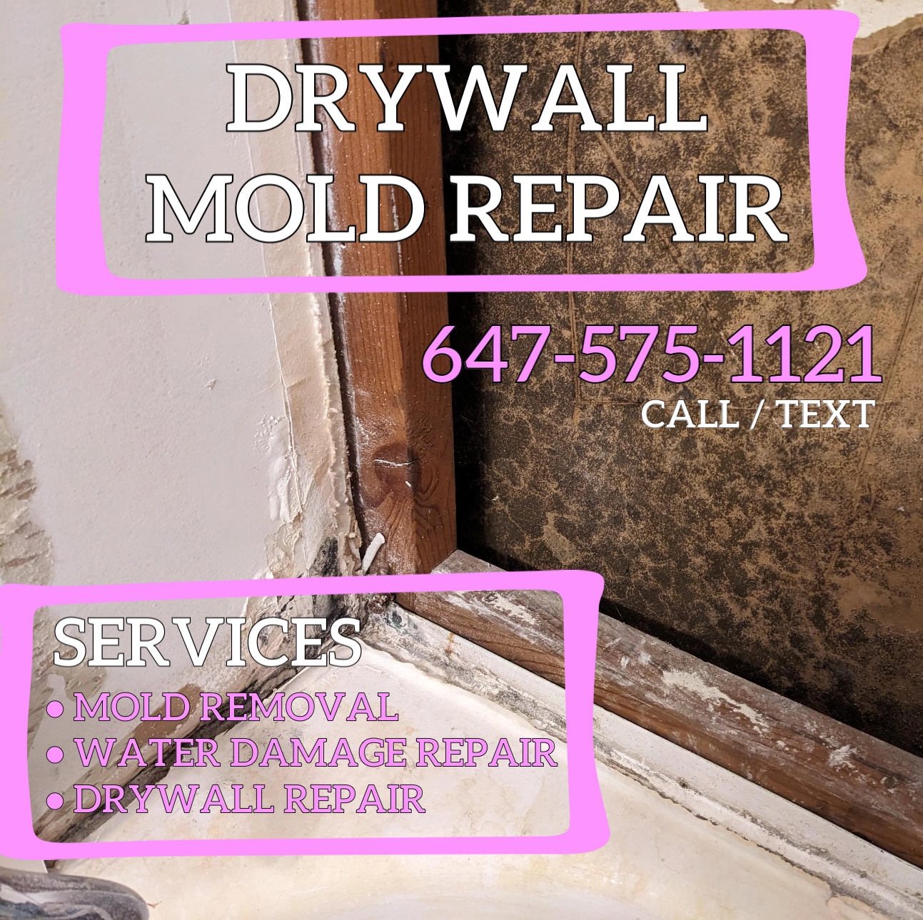 Primo Drywall Repair Service General Contractor ad creative