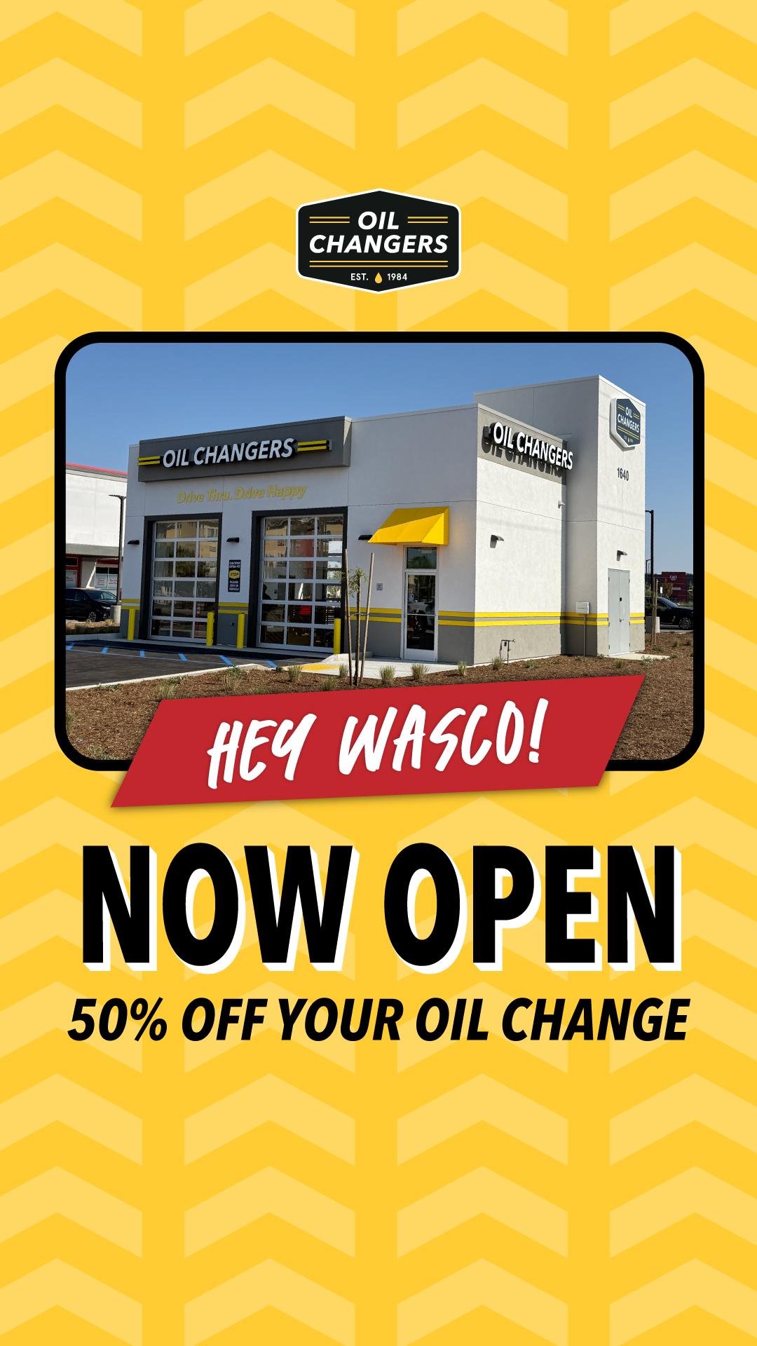 Oil Changers Auto Repair ad creative