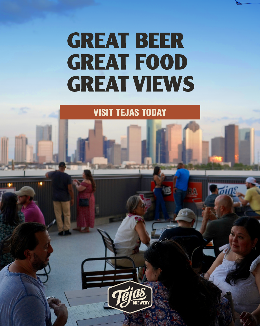 Houston Views. Handcrafted Beer. πΊ