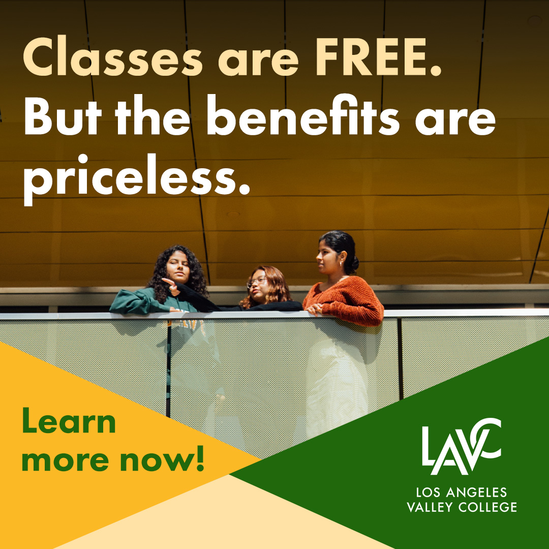 Los Angeles Valley College Test Prep & Tutoring ad creative