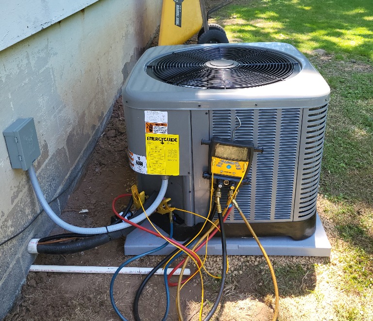 BMS Heating and Cooling HVAC ad creative