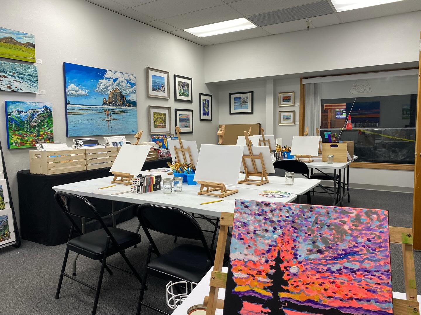 Blue Creations Art Art Classes ad creative