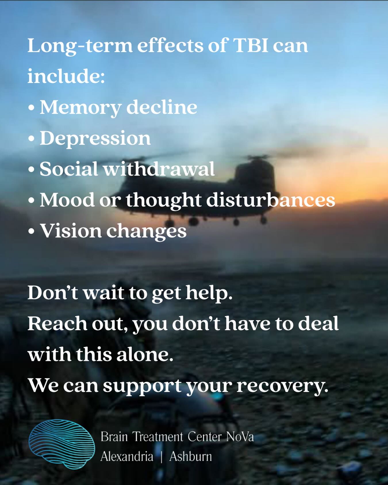 Brain Treatment Center NoVa Alexandria & Ashburn Therapist & Counselor ad creative