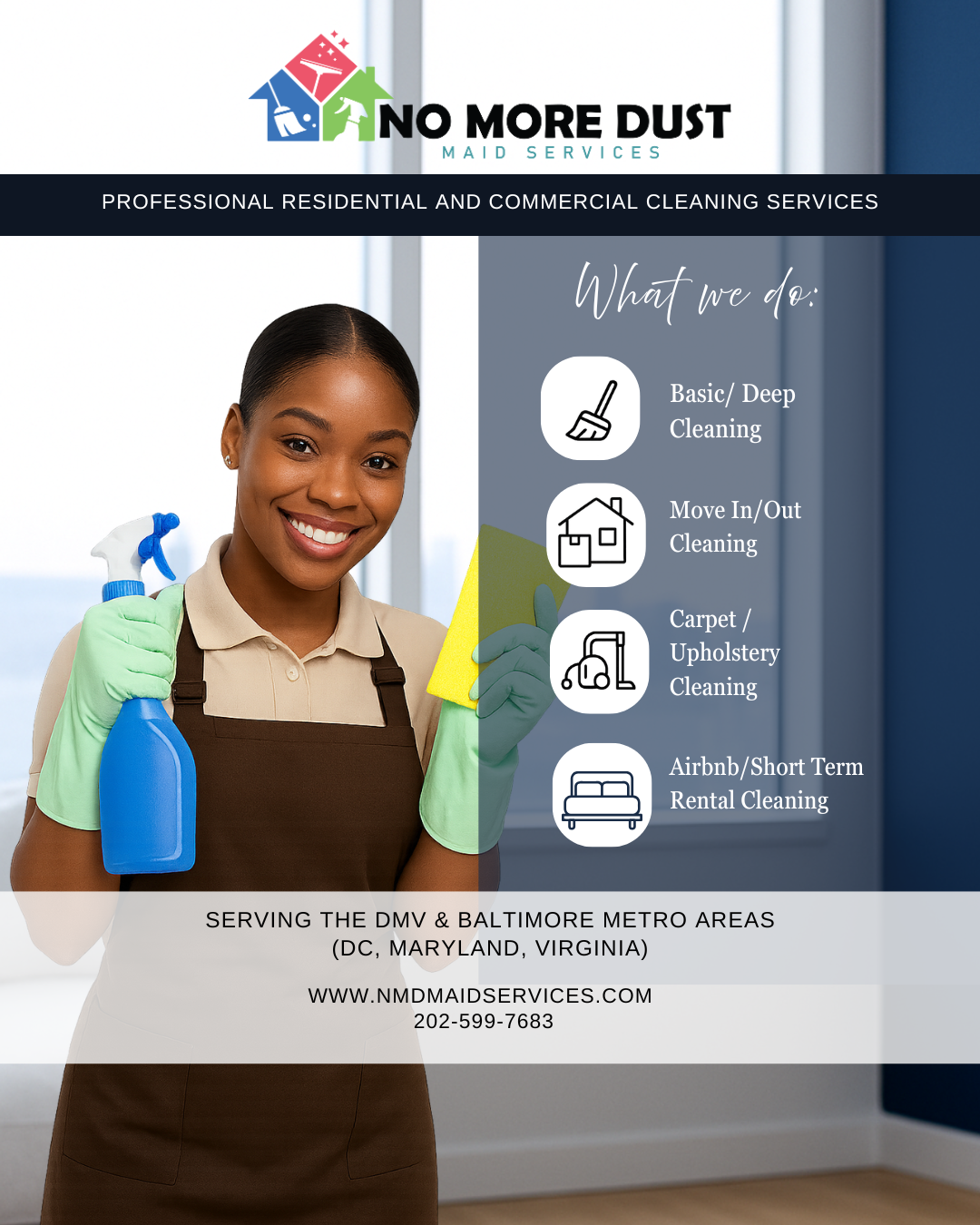DMV's Premier Residential and Commercial Cleaning Services
