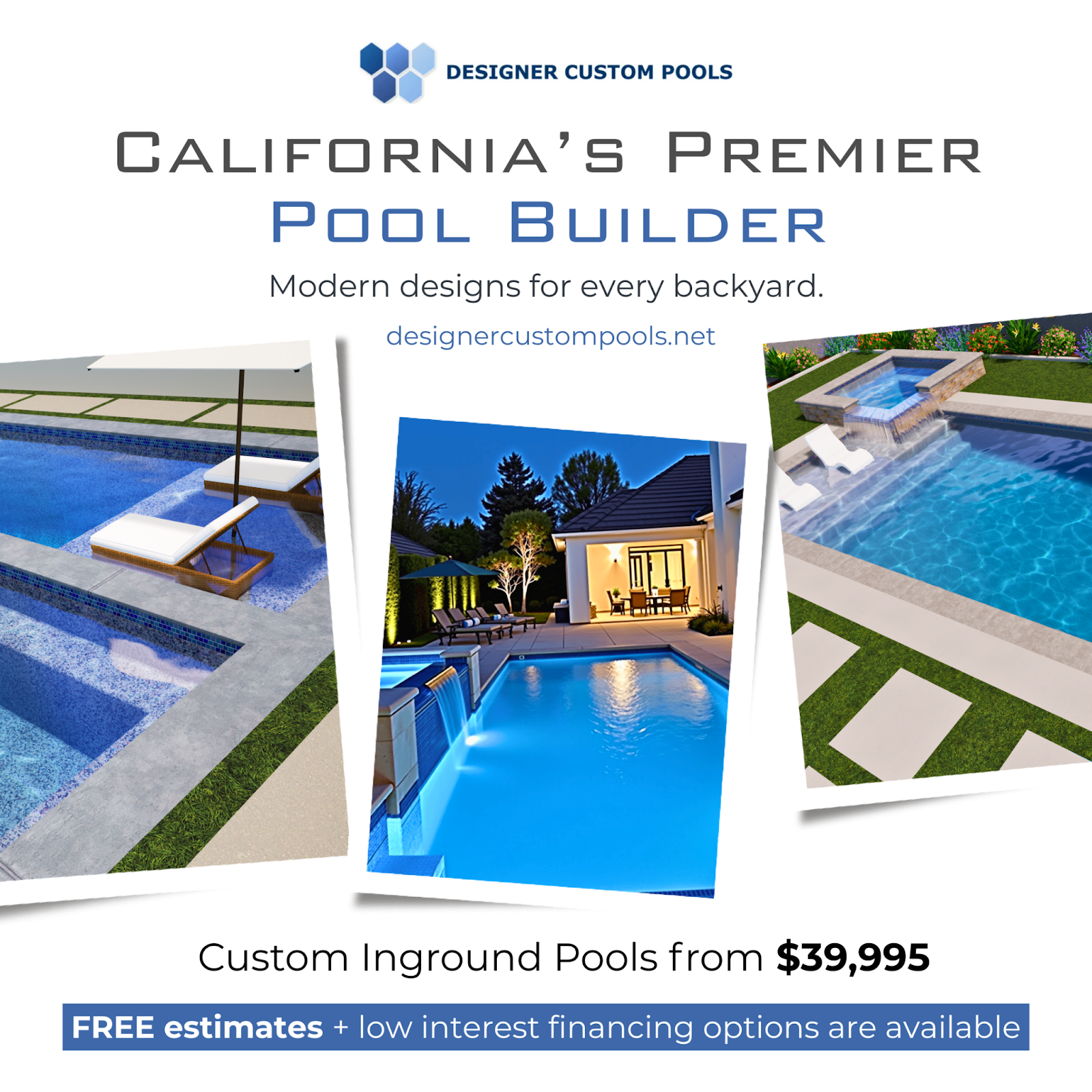 Swimming Pool Installation Pool Service ad creative