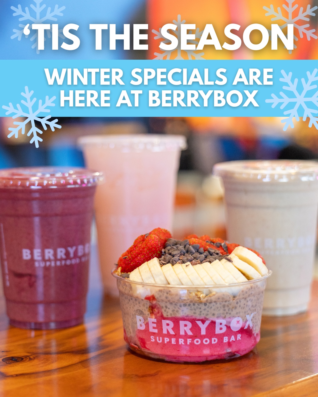 BerryBox Superfood Bar Restaurant ad creative
