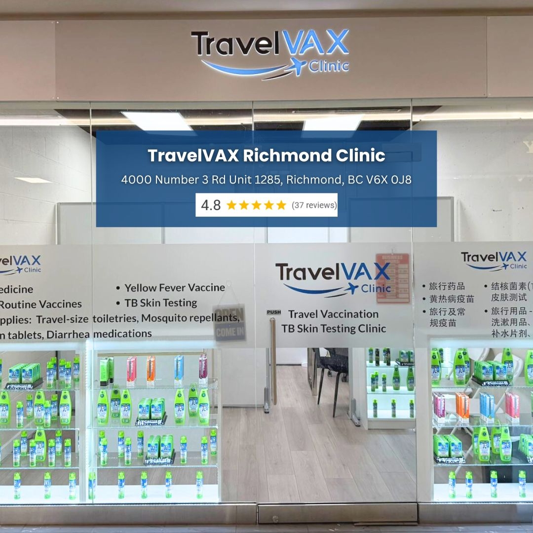 Travelvax Clinic GoHighLevel Resellers ad creative