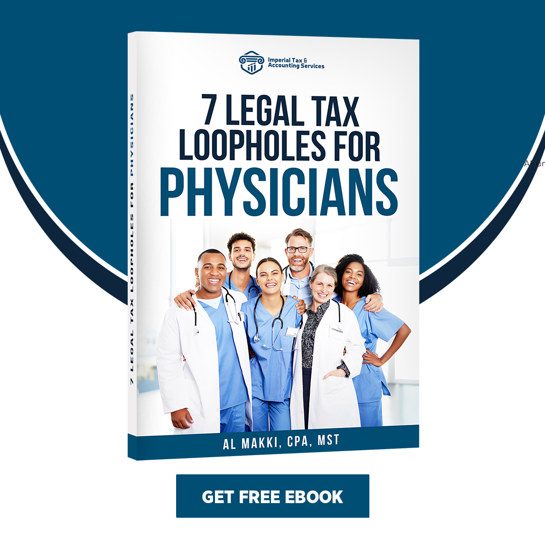 [Free eBook] 7 Legal Tax Loopholes For Physicians