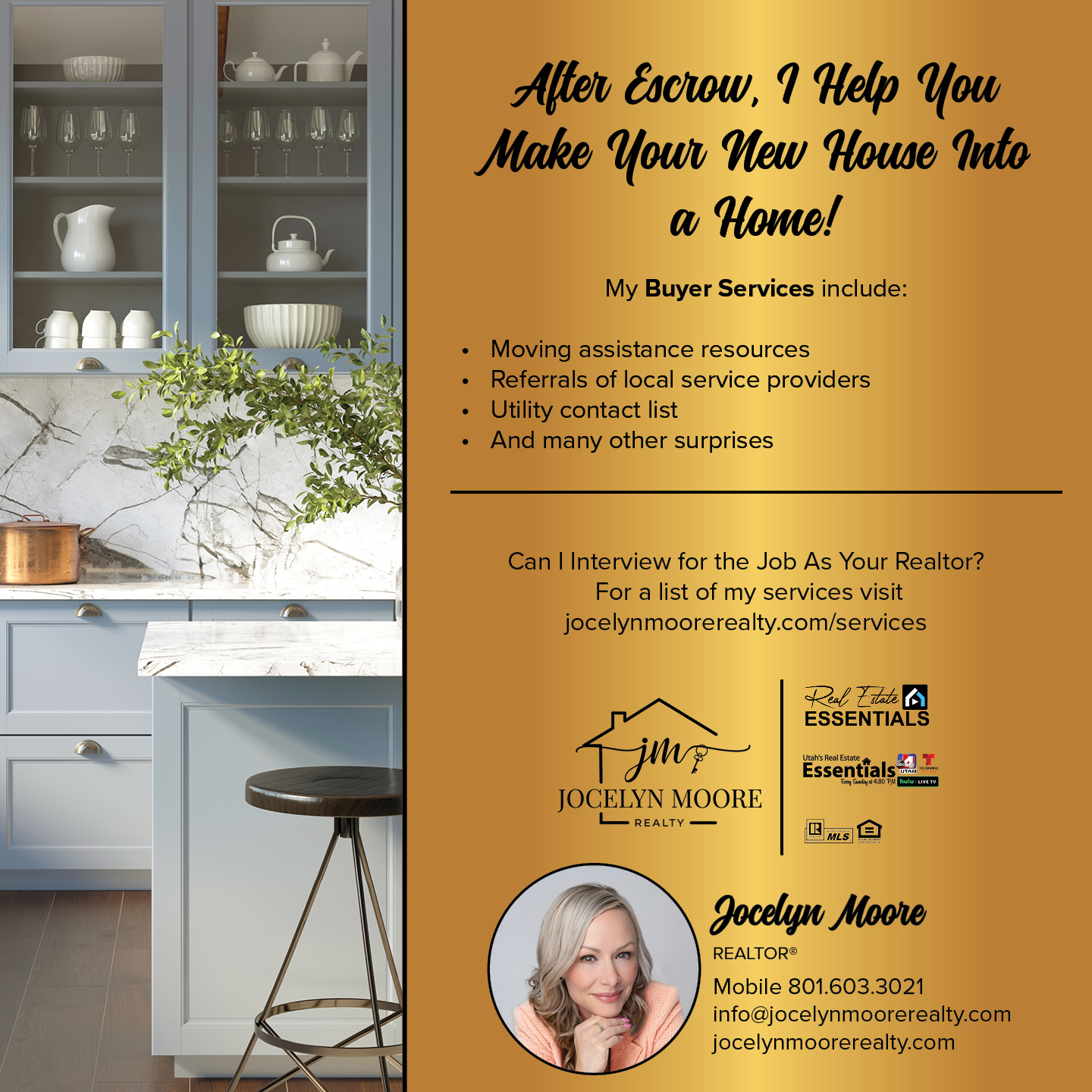 Jocelyn Moore Real Estate Real Estate Agent ad creative