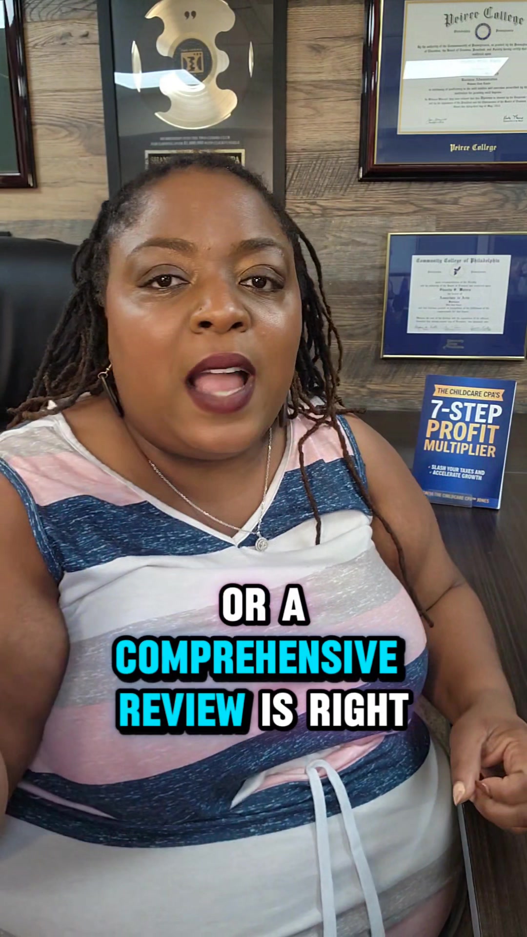 The Childcare CPA, Shanita Jones Accountant ad creative