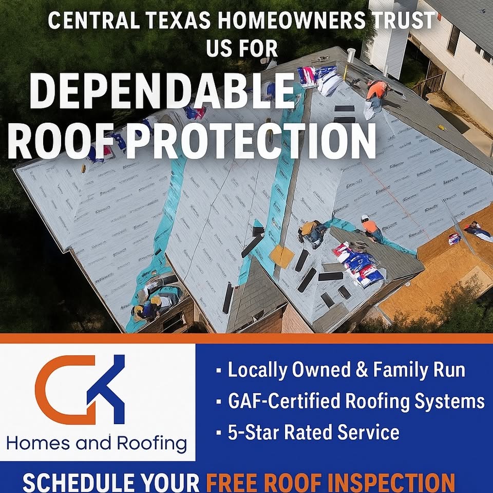 GK Homes and Roofing Roofing ad creative