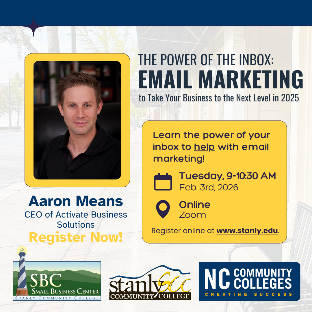 Stanly Community College SBC Test Prep & Tutoring ad creative