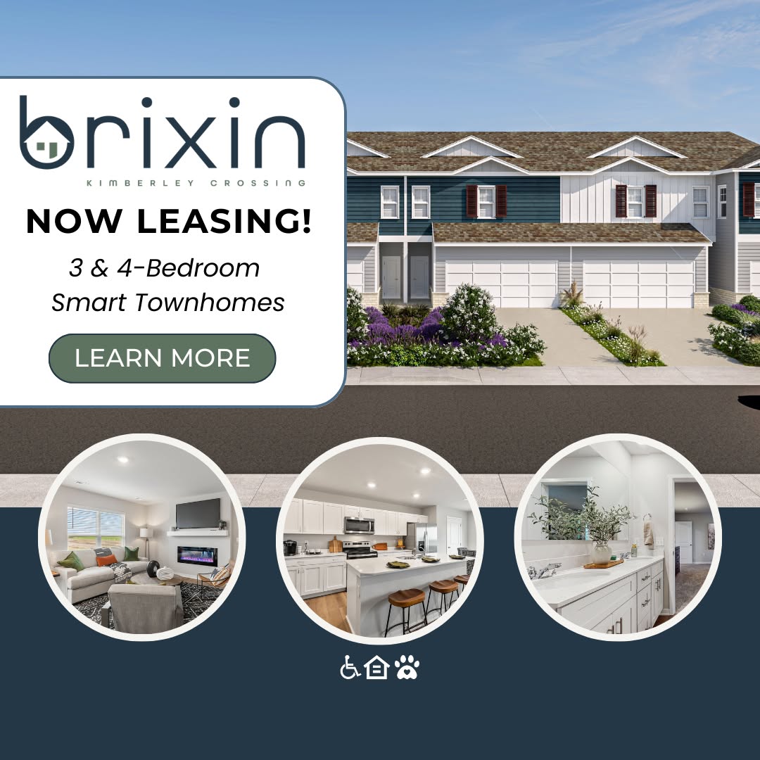 Brixin Townhomes of Kimberley Crossing Property Management ad creative