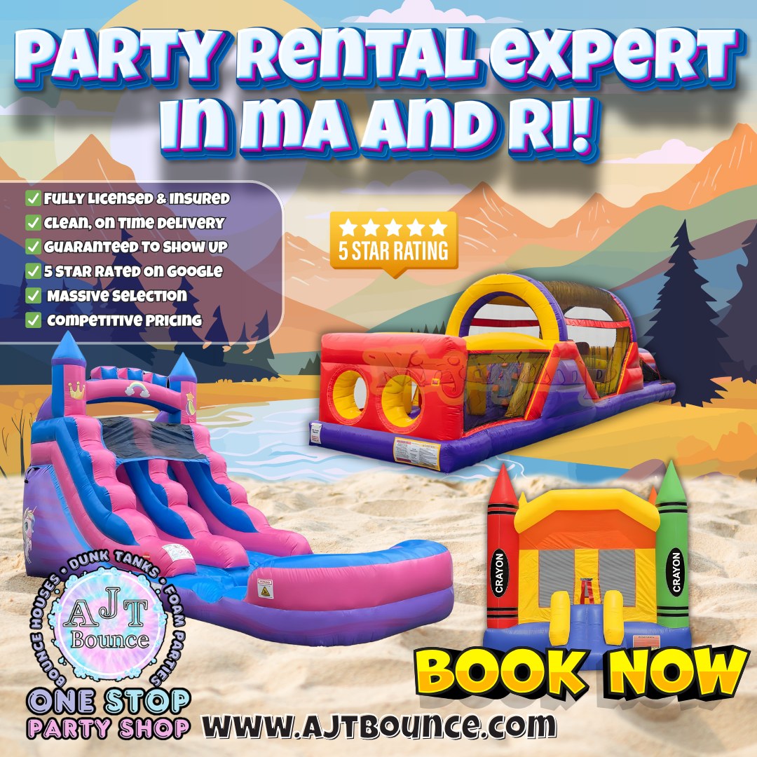 Bring the Fun to Life with AJT Bounce – Your Ultimate Party Rentals!"