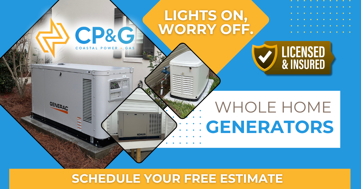 Coastal Power & Gas Electrician ad creative