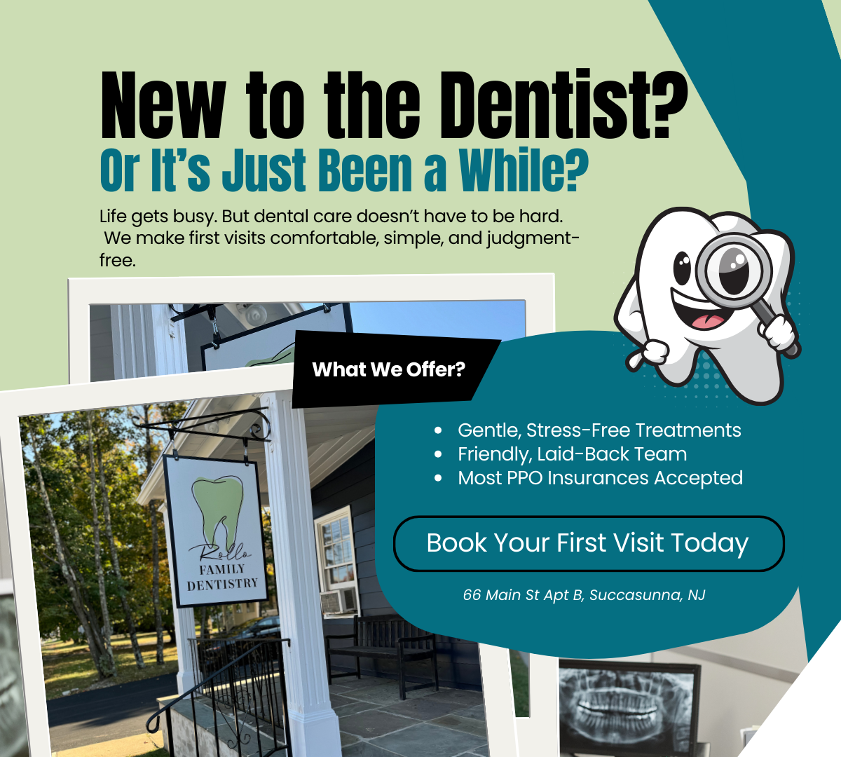 Rollo Family Dentistry General Dentist ad creative