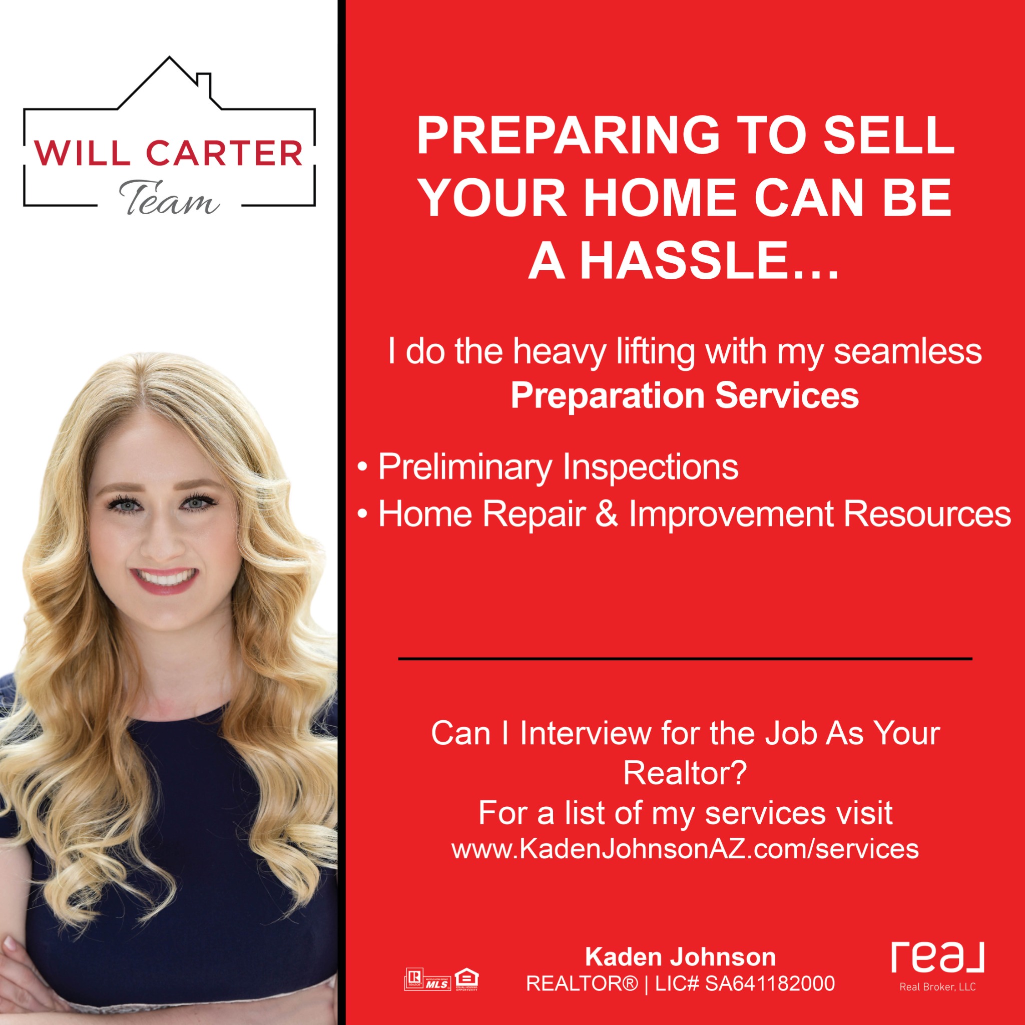 Kaden Johnson - AZ Realtor Real Estate Agent ad creative