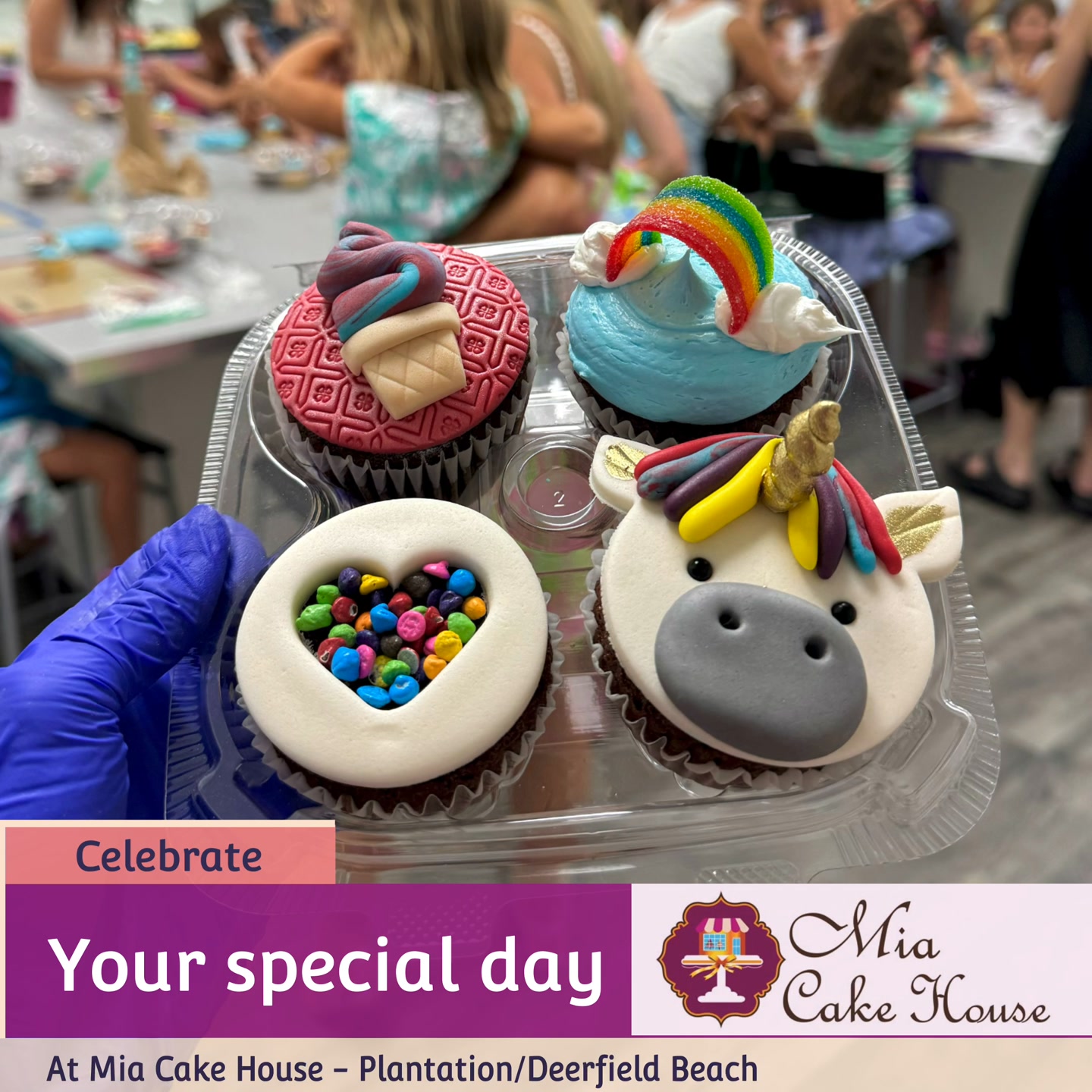 Mia Cake House Art Classes ad creative
