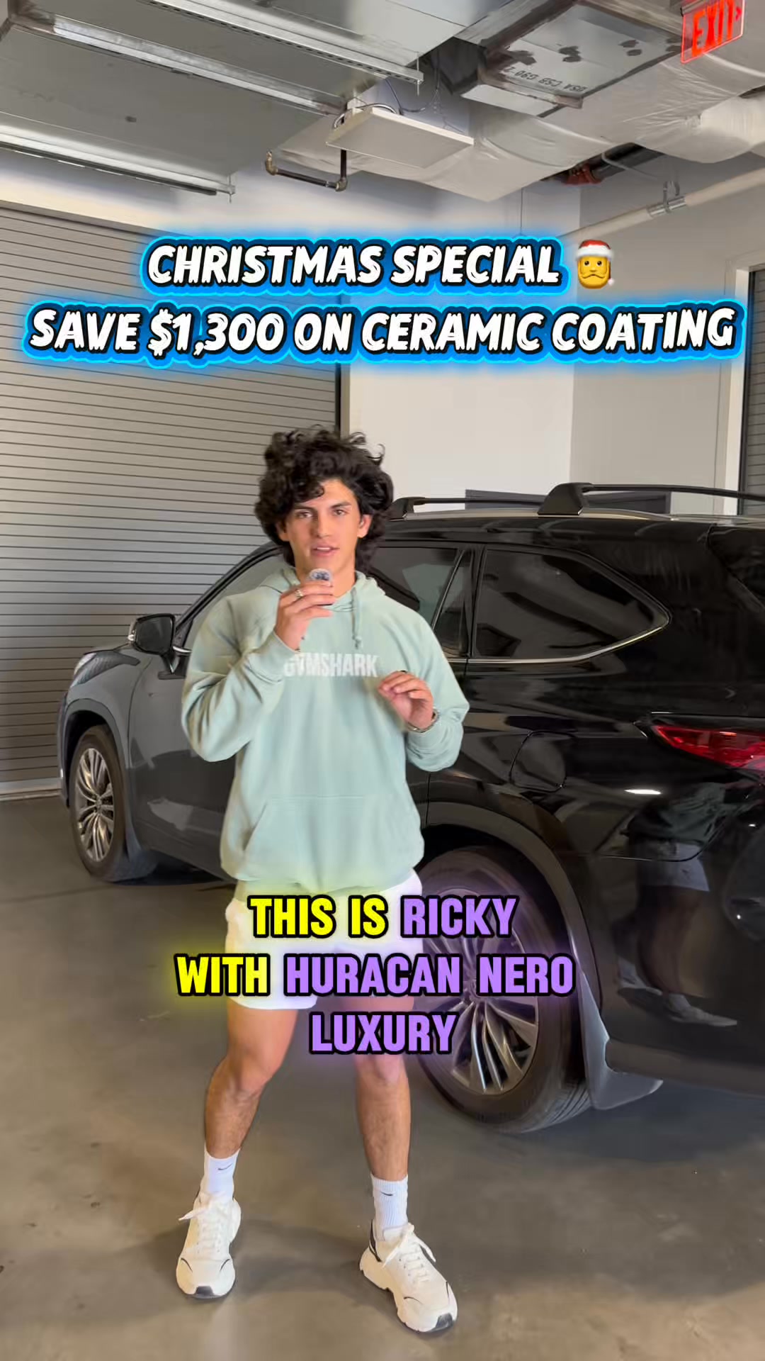 Huracán Auto Spa Frisco Auto Detailing ad creative