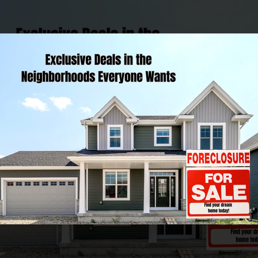 HUDForeclosed.com Real Estate Agent ad creative
