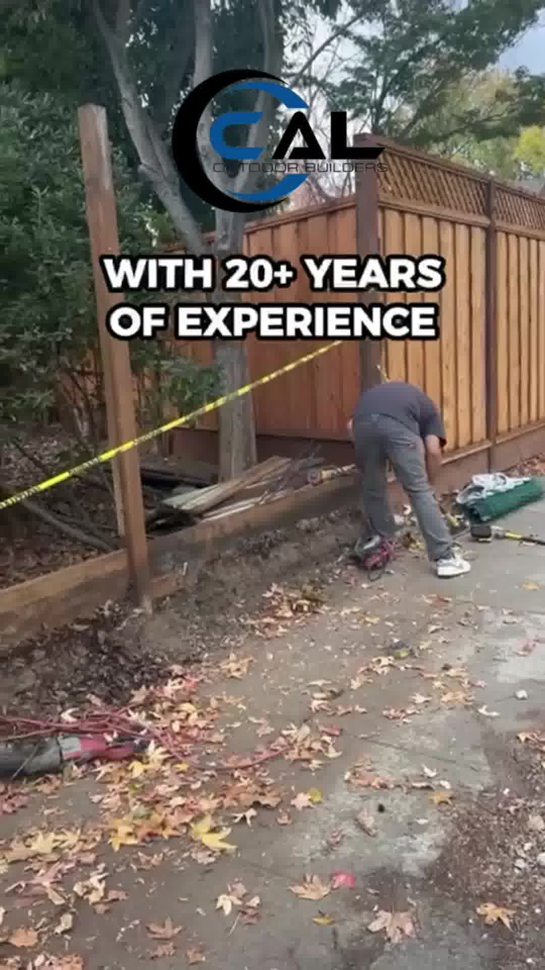 Cal Outdoor Builders Fencing ad creative