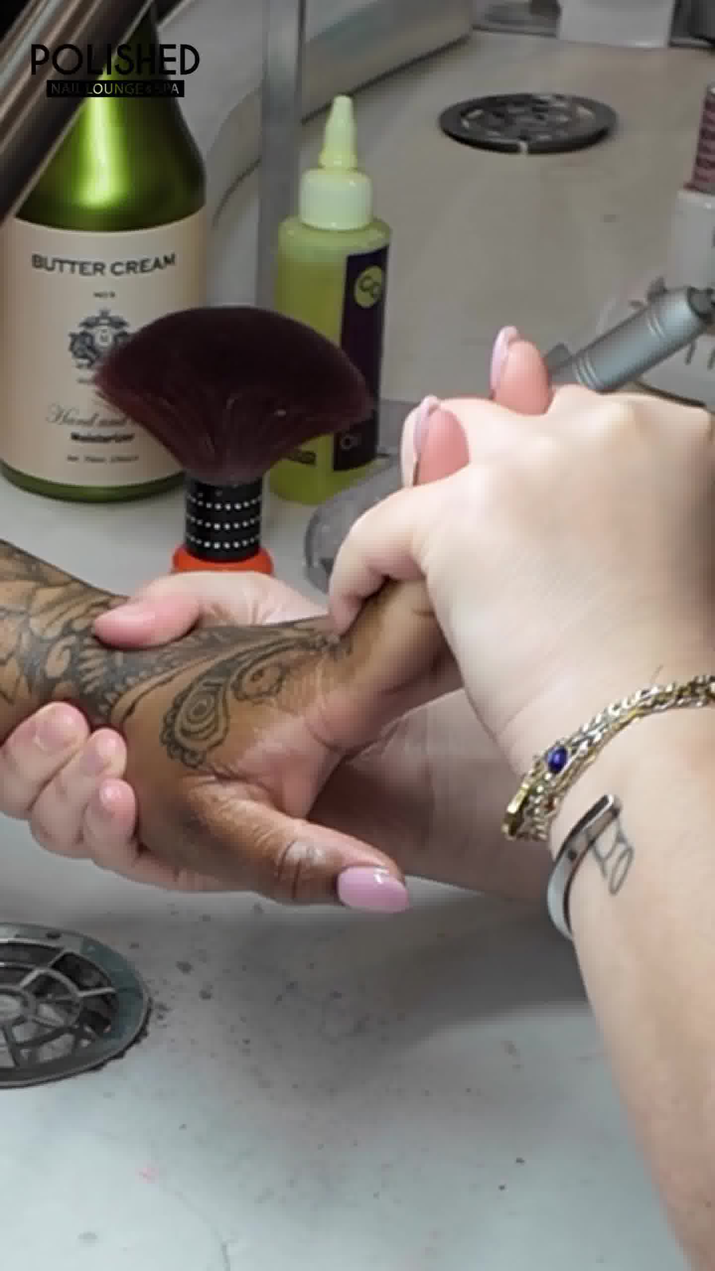 Polished Nail Lounge and Spa Nail Salon ad creative