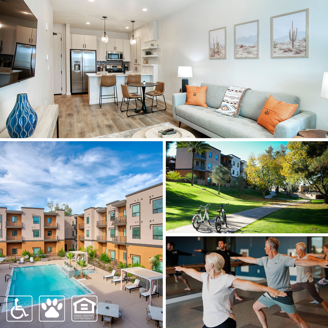 Evara Living Property Management ad creative