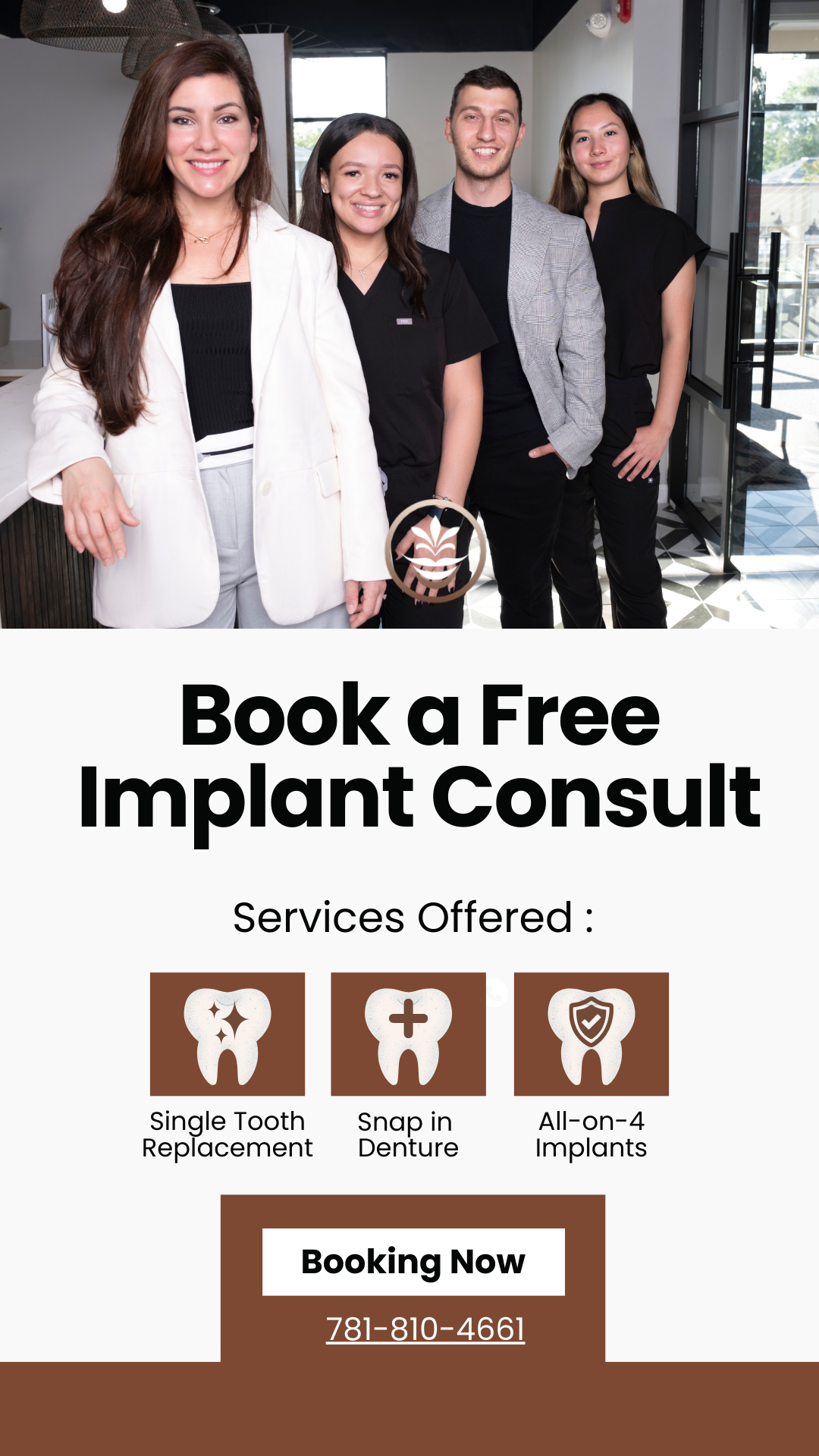 Koko Dental Care Implant Dentist ad creative