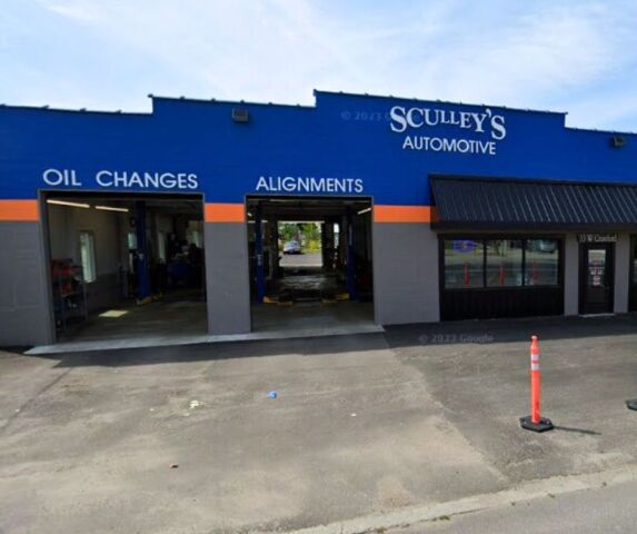 Sculley’s Automotive Auto Repair ad creative