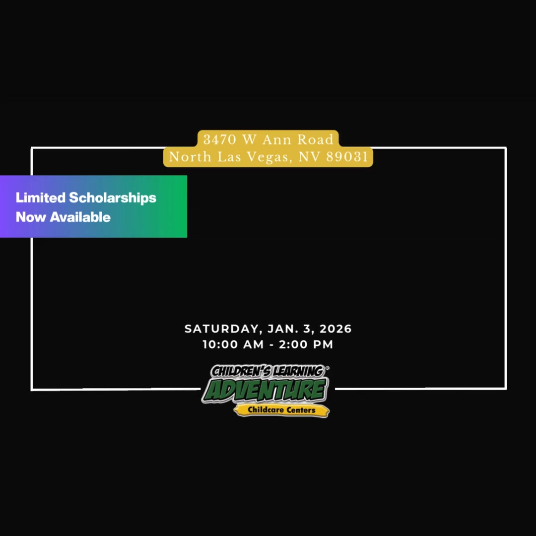 Children's Learning Adventure-North Las Vegas Preschool ad creative