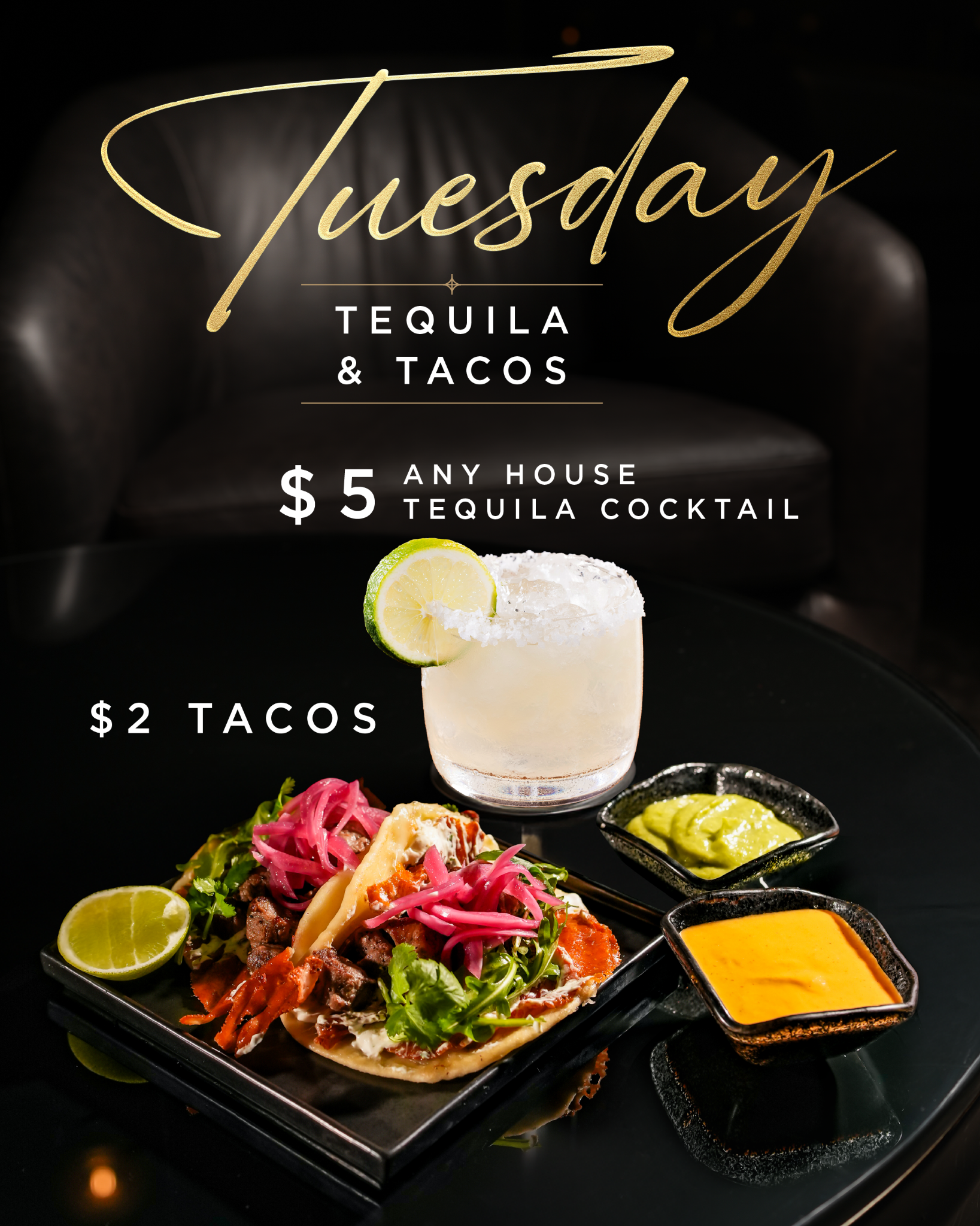 BOND Cocktail Lounge Restaurant ad creative