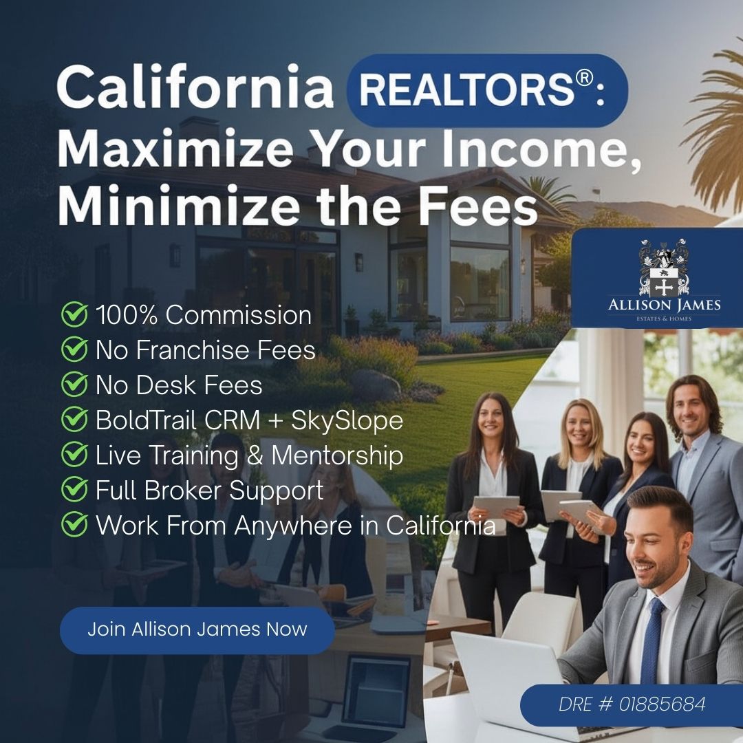 Allison James Estates and Homes Real Estate Agent ad creative