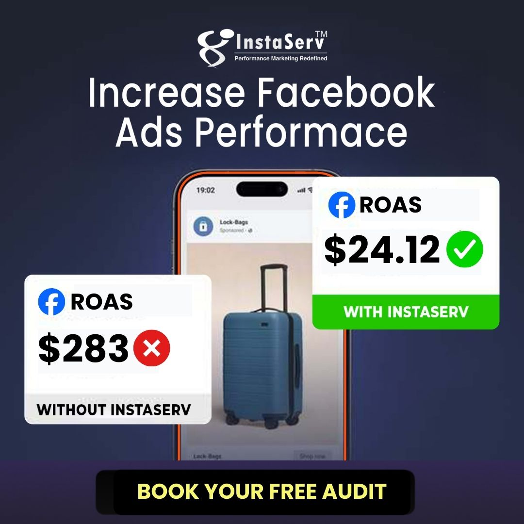 Insights Instaserv Digital Marketing Agency ad creative