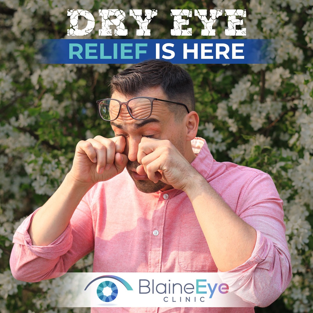 Blaine Eye Clinic Optometrist ad creative