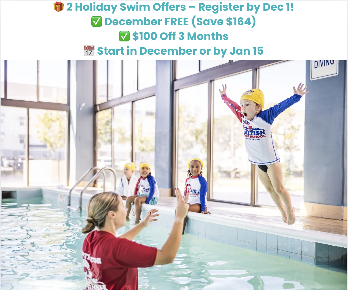 Gentle Swim Lessons for Young Beginners!