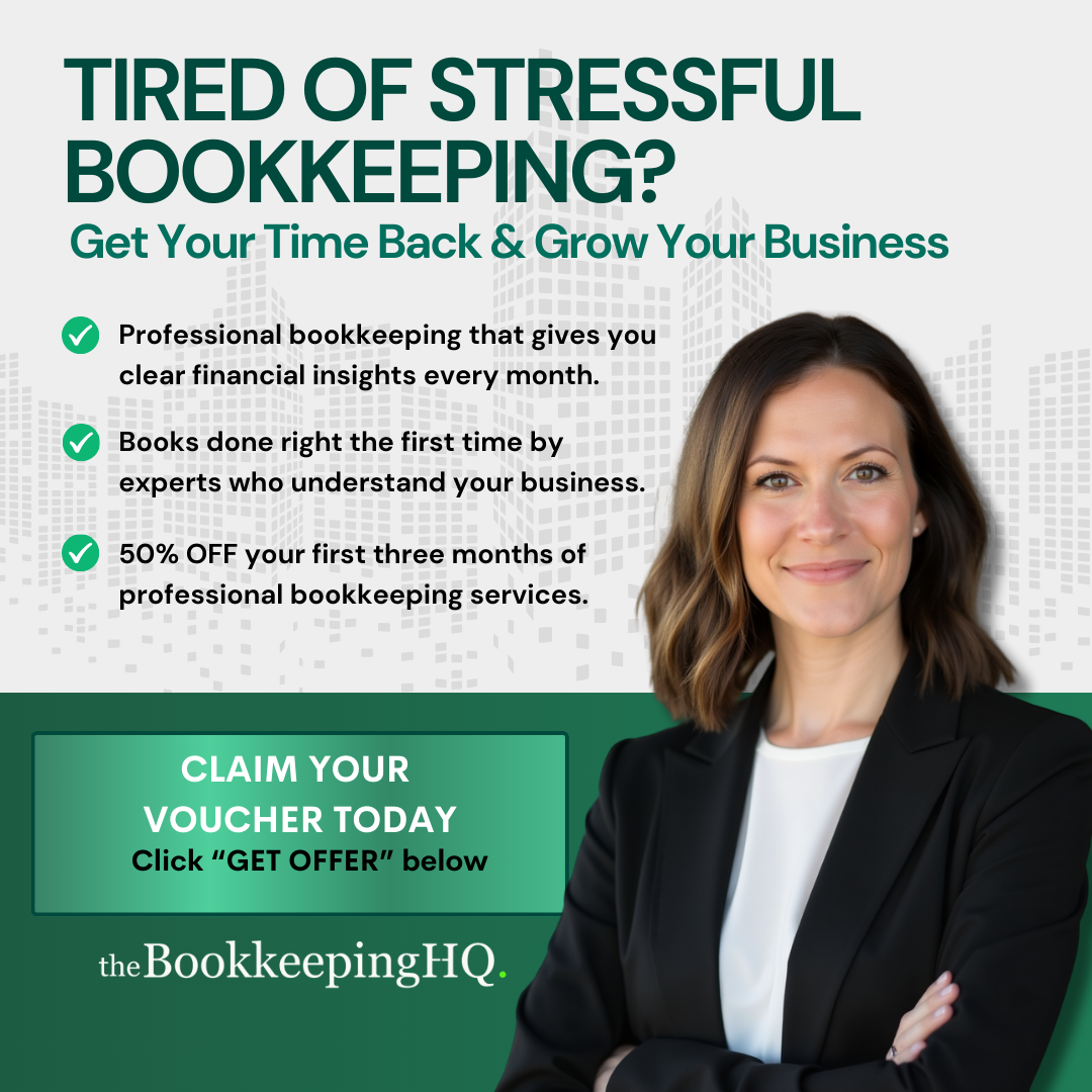 Stop Spending Your Weekends on QuickBooks! Get 50% OFF First 3 Months of Bookkeeping
