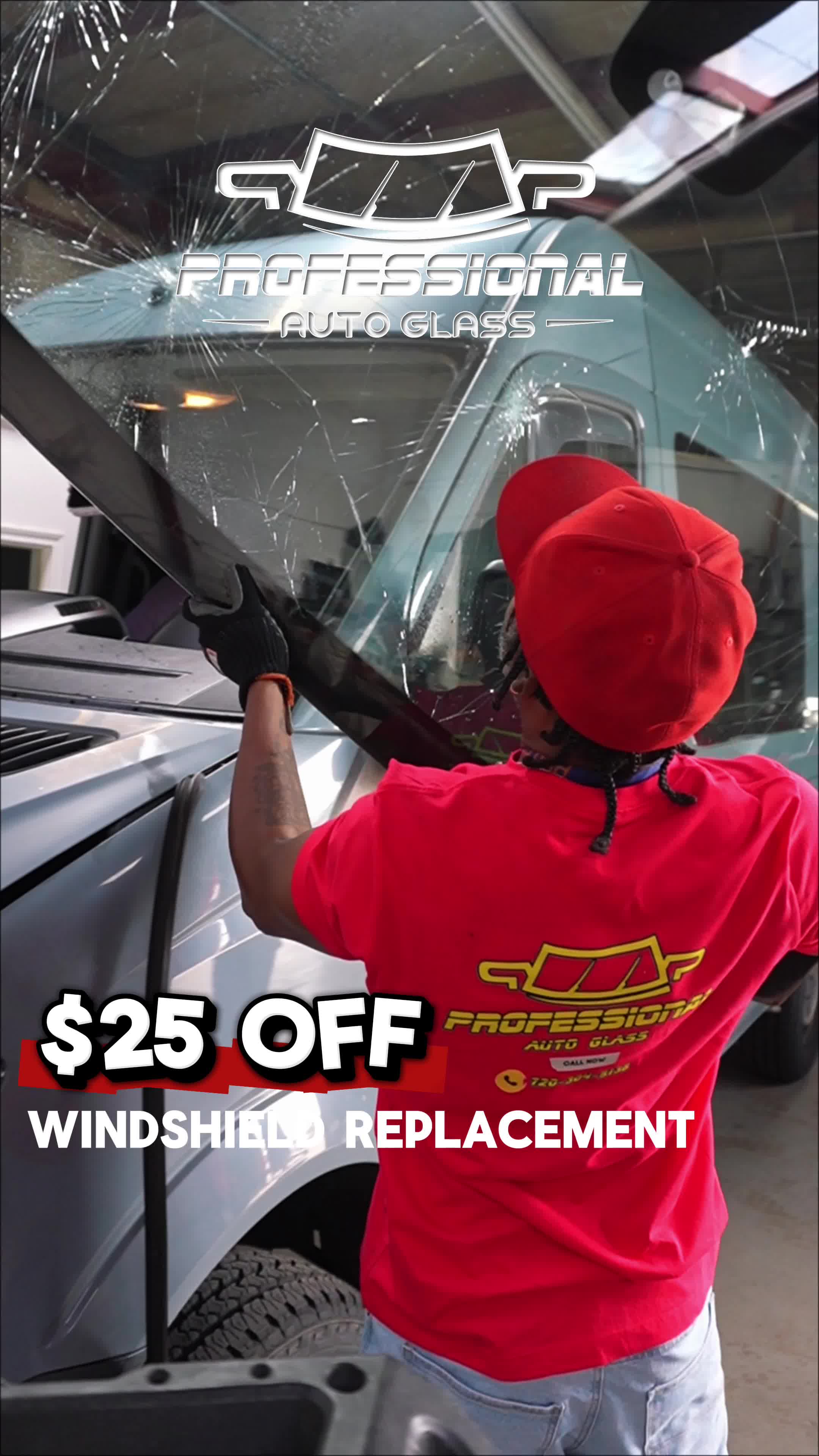 $25 OFF Auto Glass Replacement