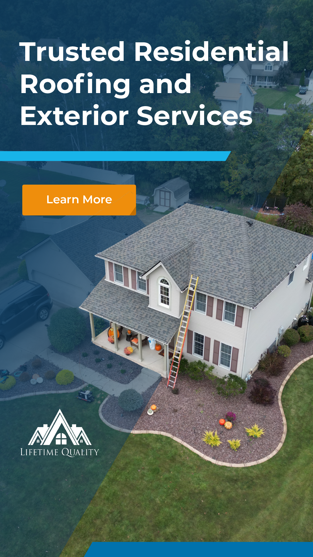 Lifetime Quality Roofing & Storm Restoration Roofing ad creative