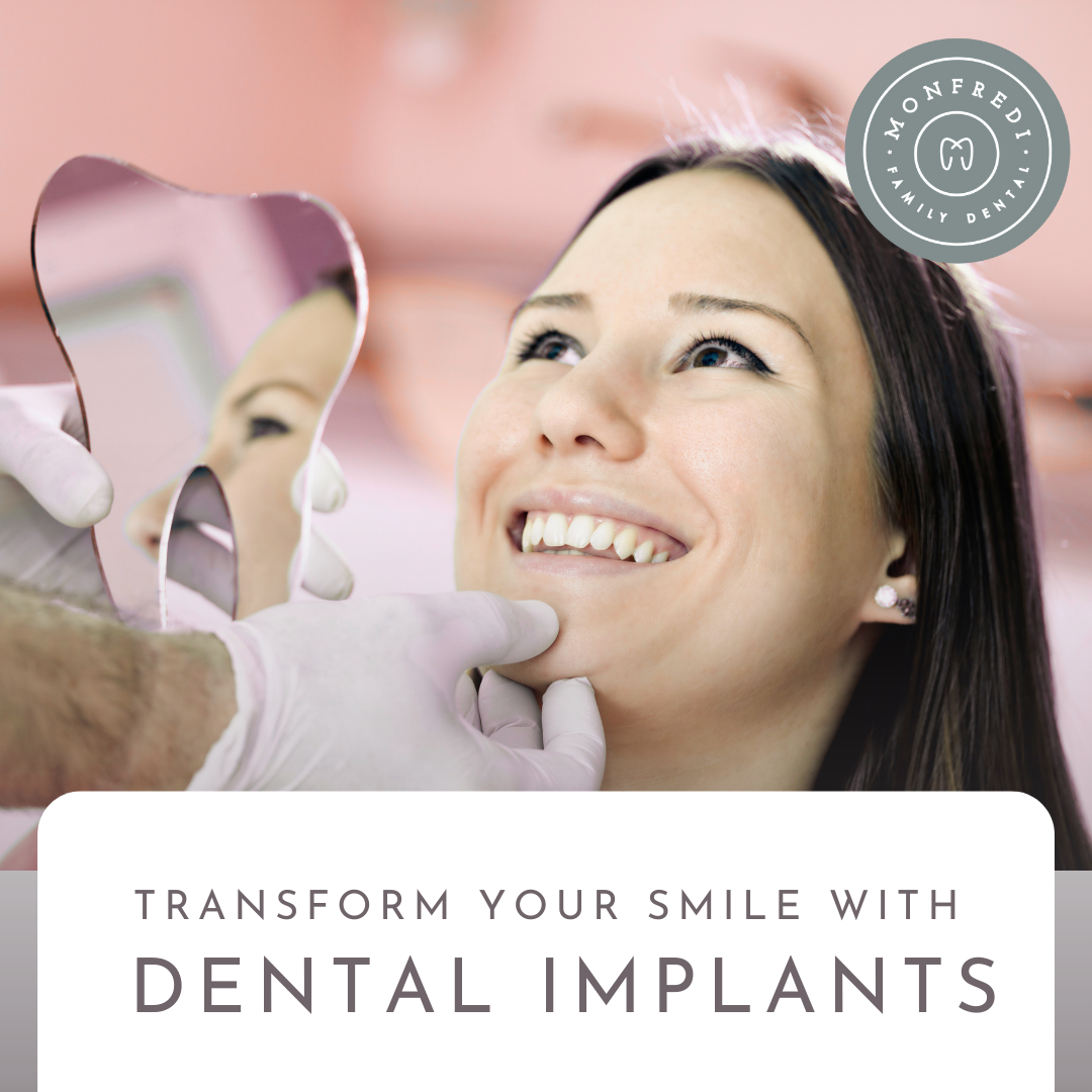 Monfredi Family Dental Implant Dentist ad creative