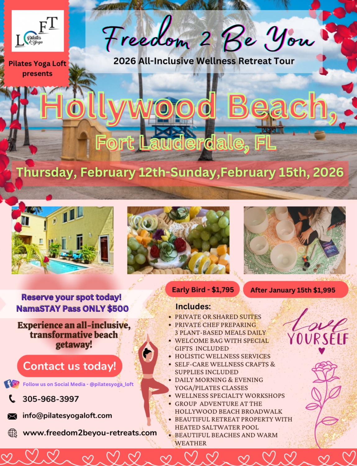 🌸💕All Inclusive Wellness Retreat!! Love Yourself