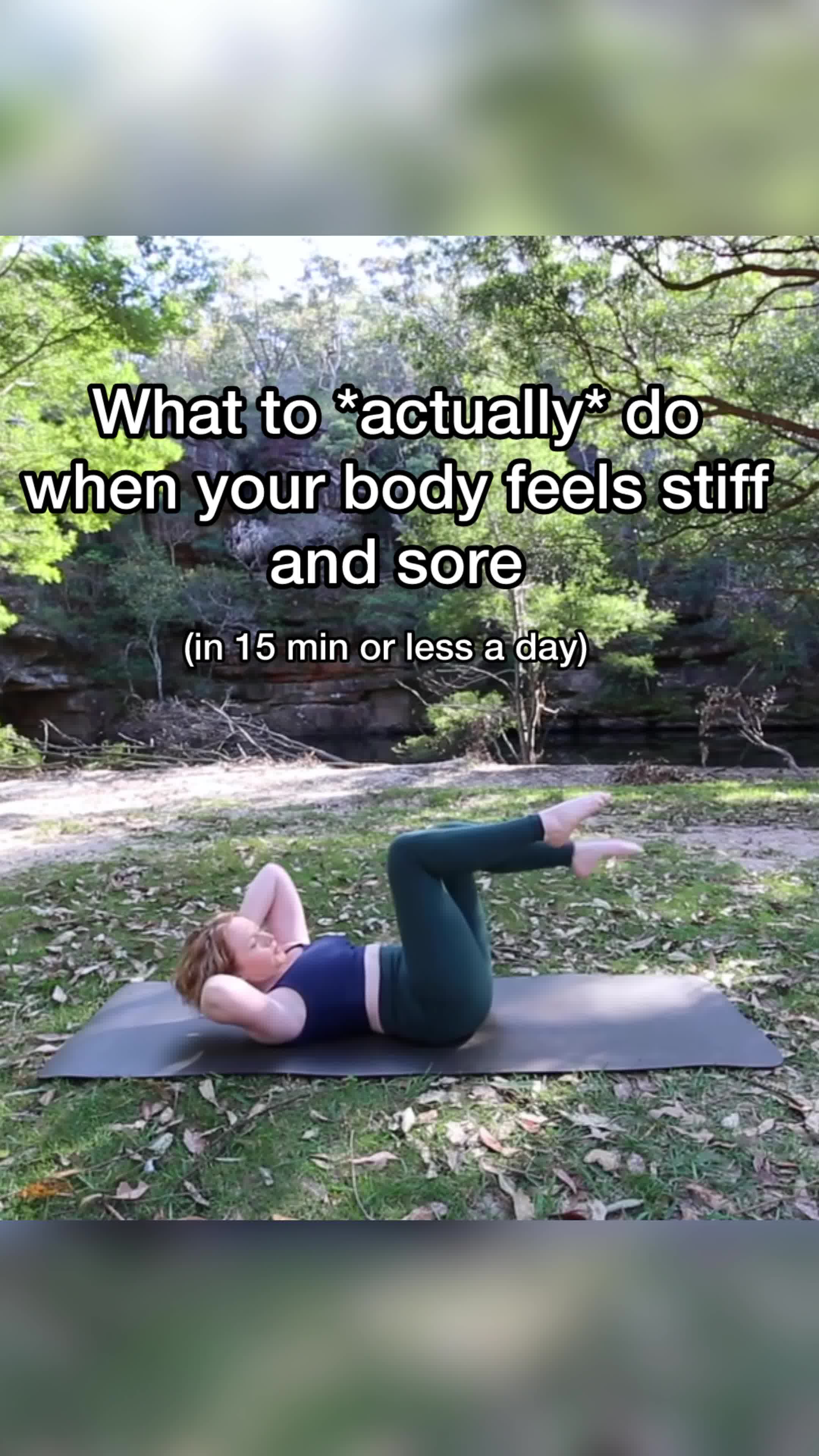 Gain flexibility, strength & inner calm in less than 15 min
