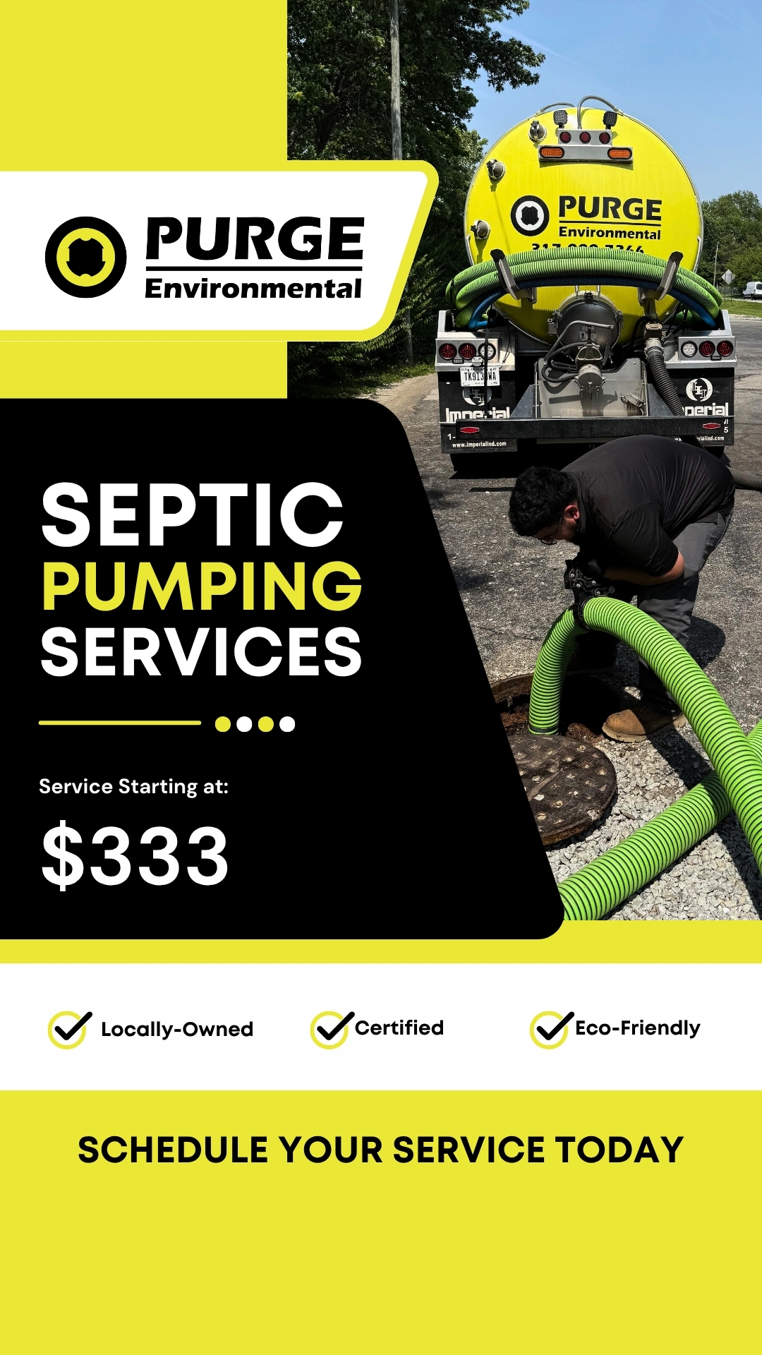 Schedule Your Septic Pumping Today