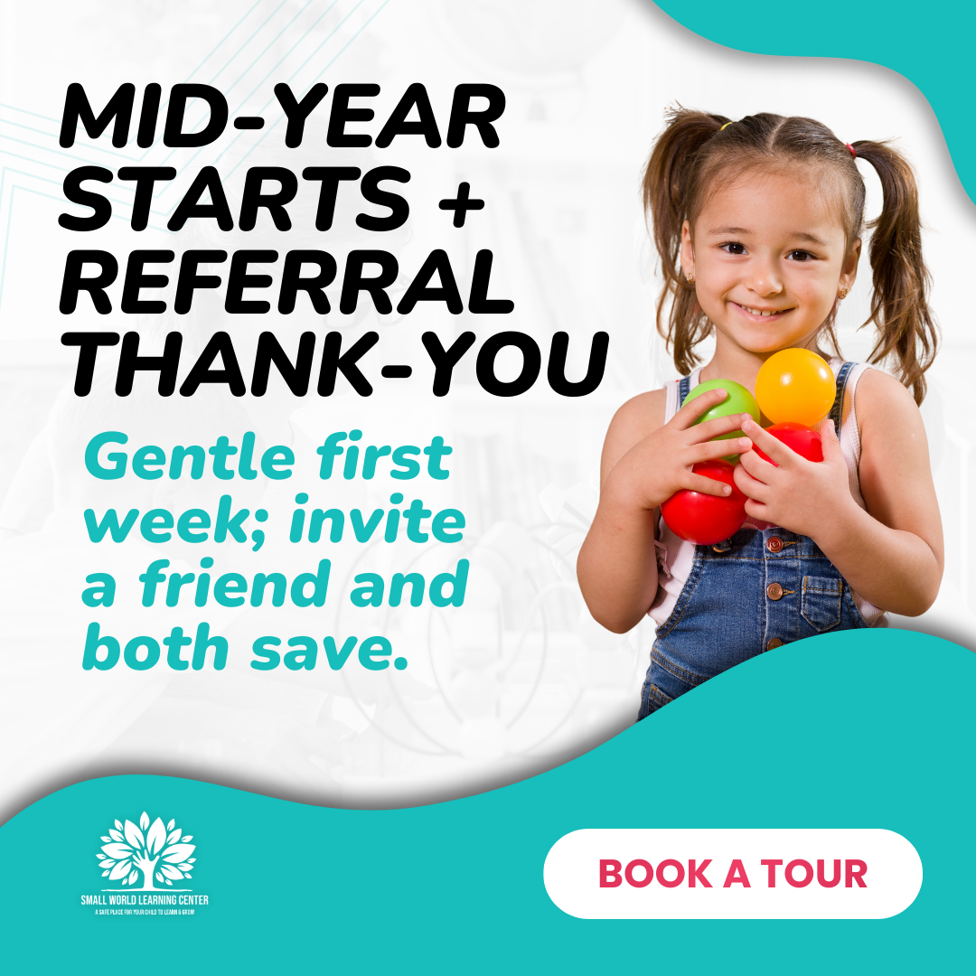 Small World Learning Center Preschool ad creative