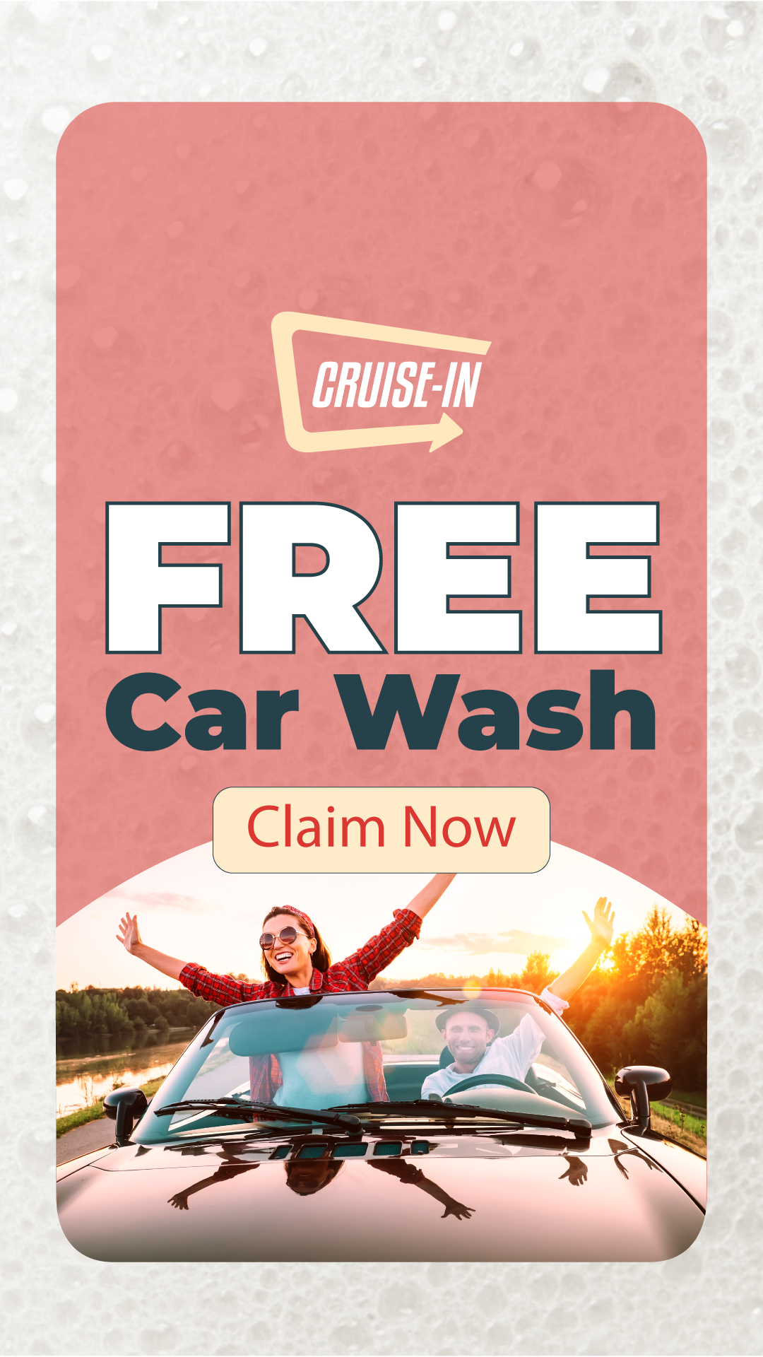 FREE $55 CAR WASH