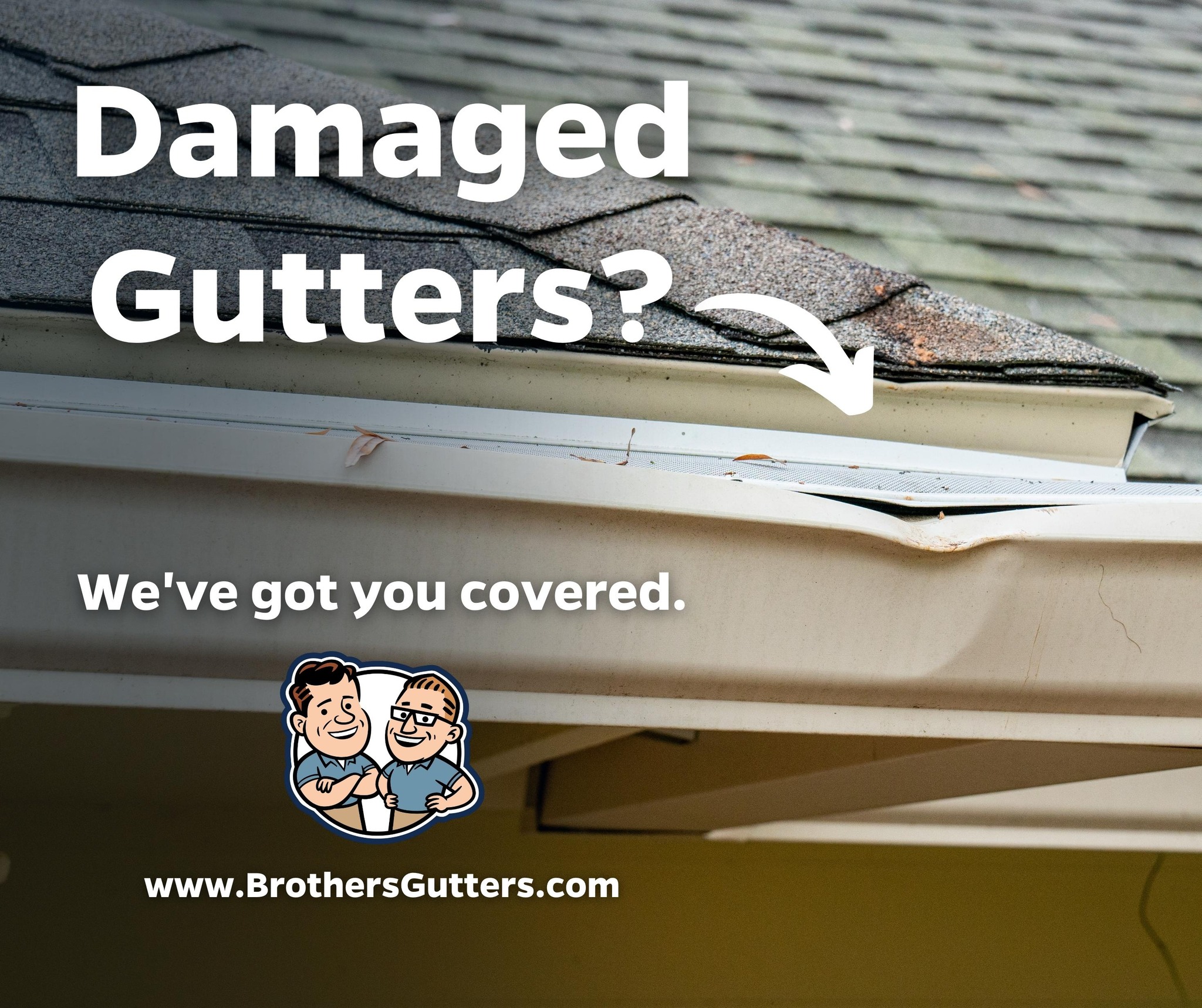 The Brothers that just do Gutters - Cincinnati, OH Gutter Service ad creative