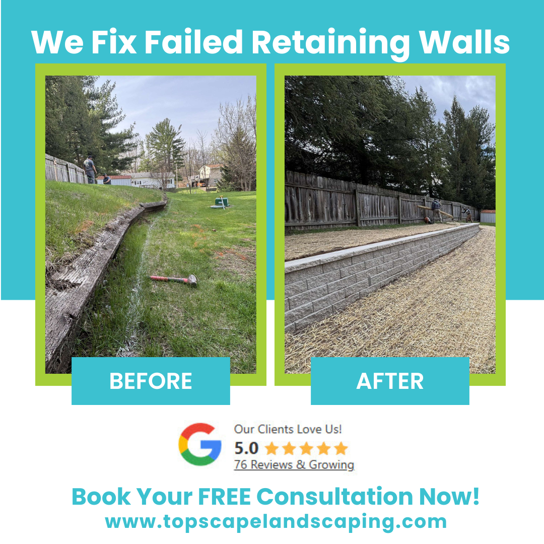 Fix Your Failing Retaining Wall - Get A Free Quote