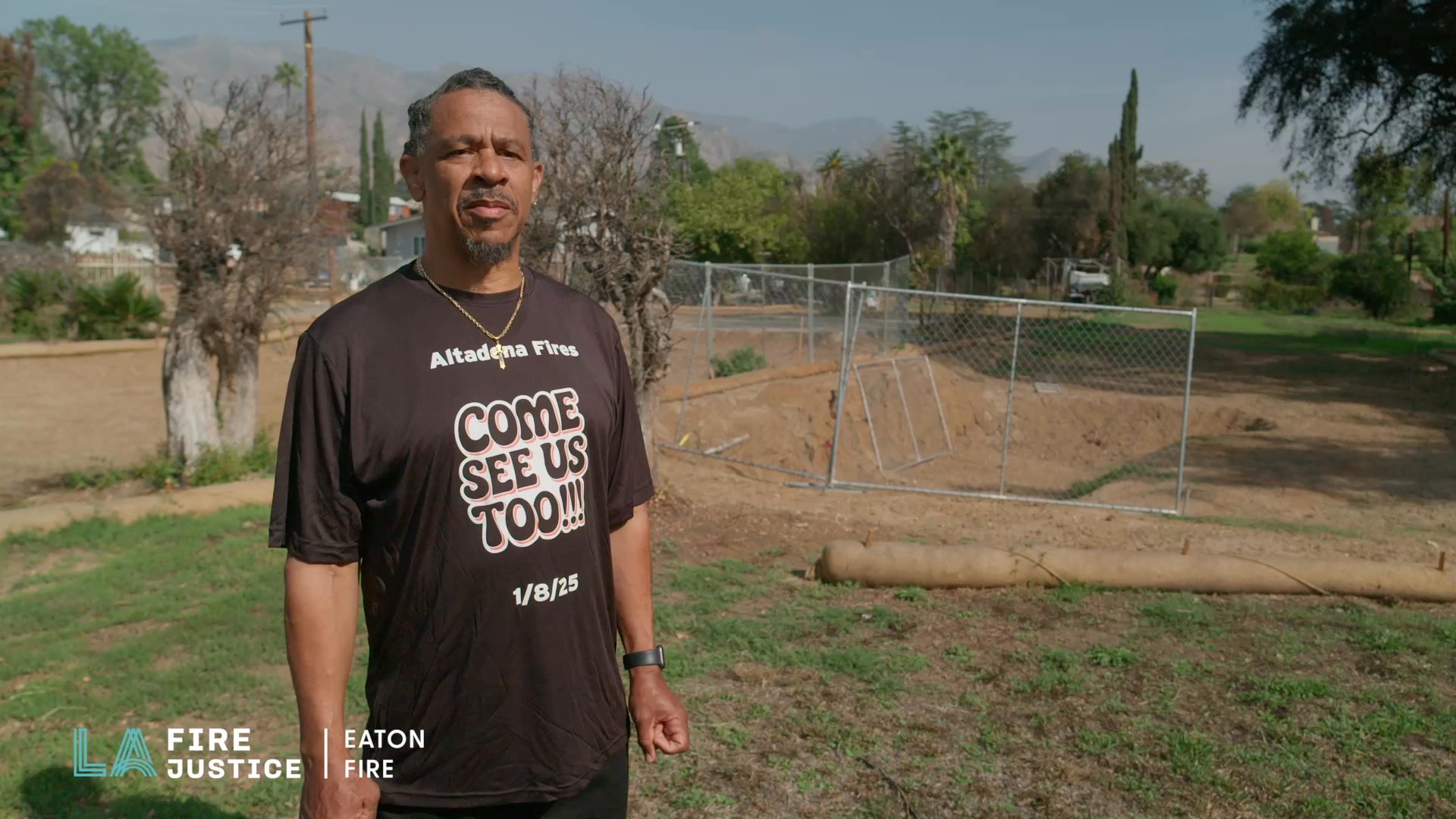 L.A. Fire Justice Personal Injury ad creative