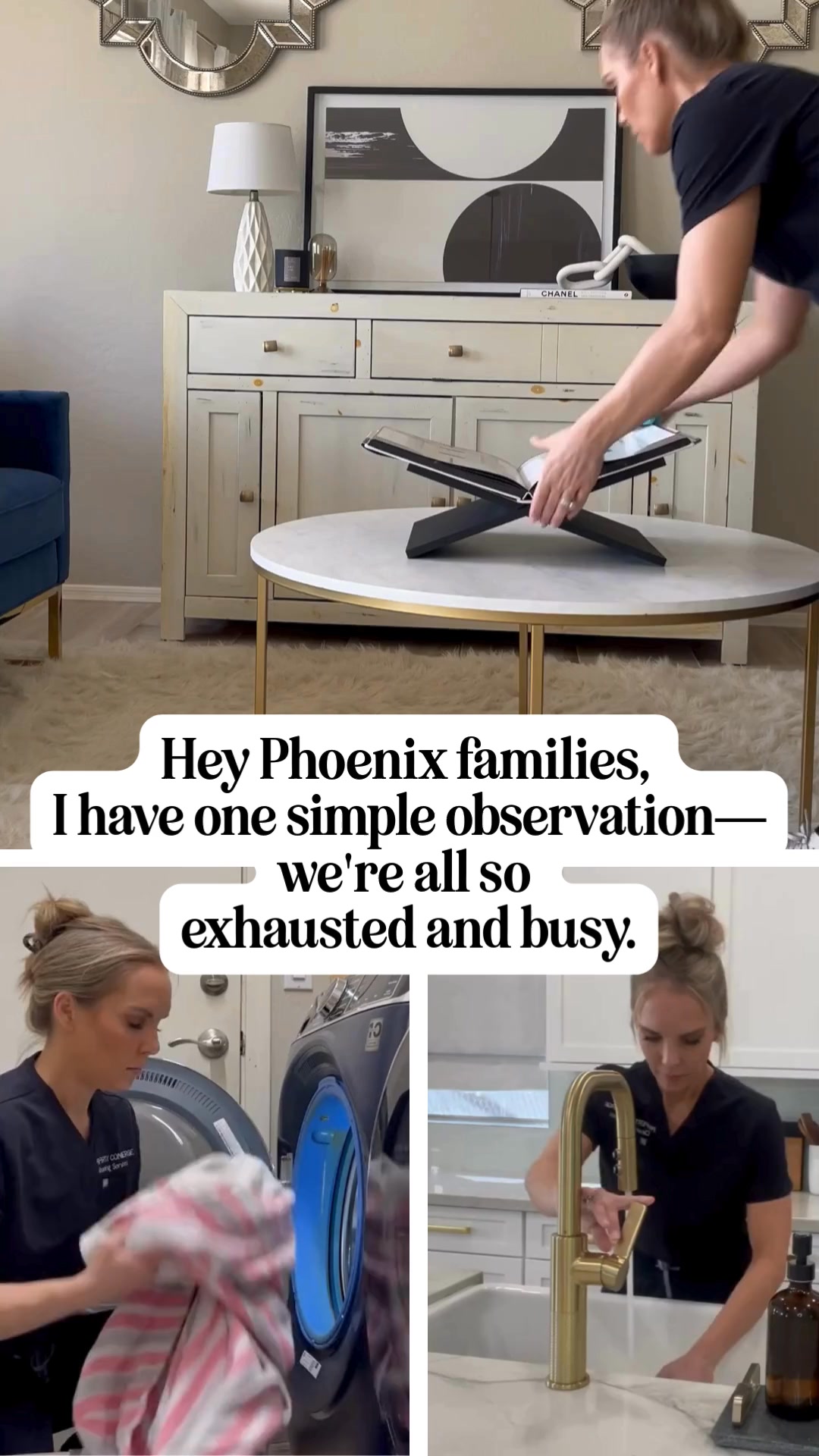 Most Phoenix families don’t hire cleaners because they “can’t clean.”