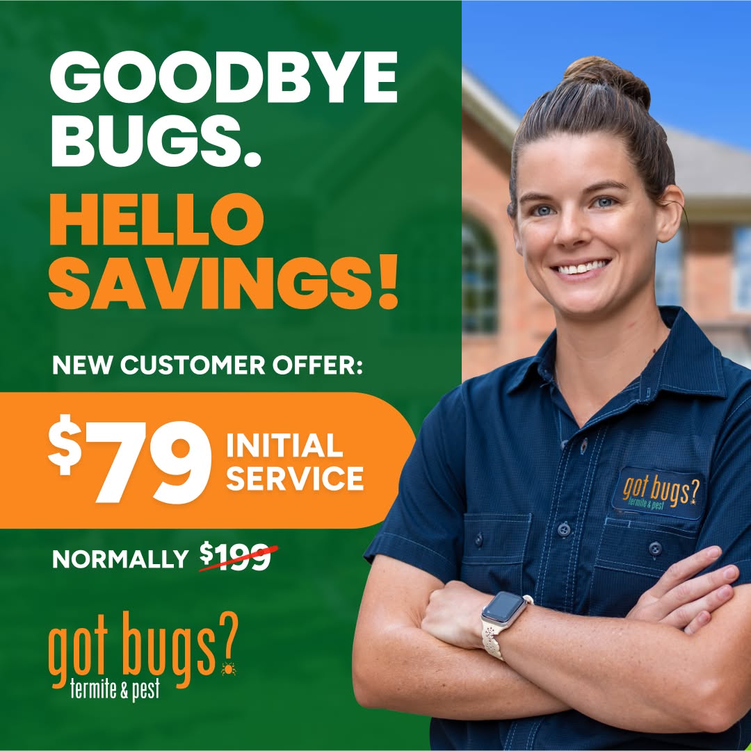 Got Bugs? Termite and Pest Solutions, Inc. Pest Control ad creative